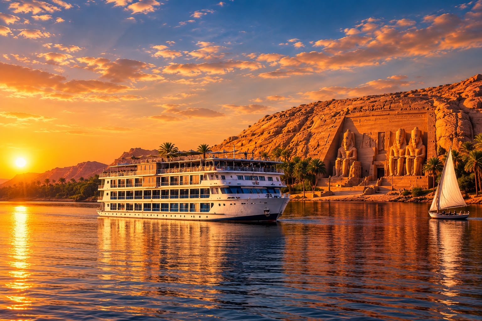 5 Days Dahabiya Nile River Cruise Luxor To Aswan